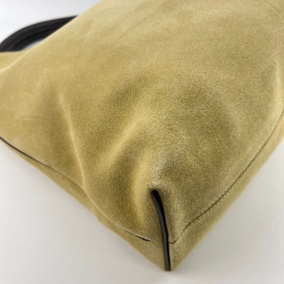 Loewe Anagram Flamenco Hobo Tote Beige Suede Vintage - Picture 10 of 16